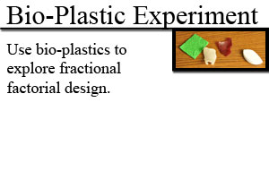 Bio-Plastics Experiment