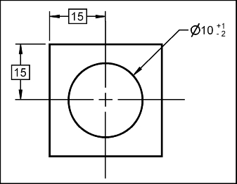 Basic Dimension Example